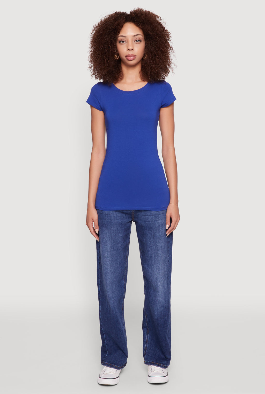 Short Sleeve Scoop Neck Tee