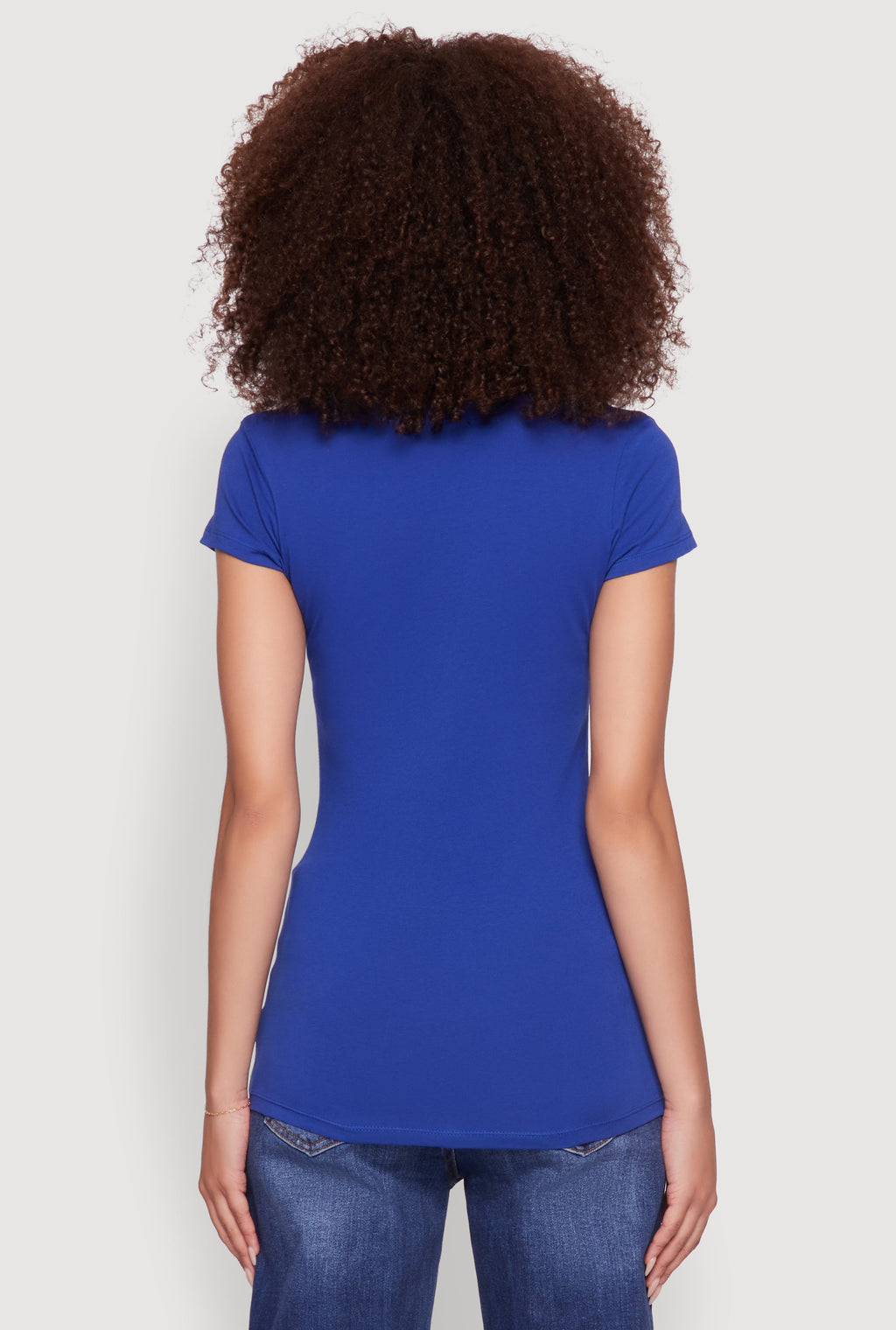 Short Sleeve Scoop Neck Tee