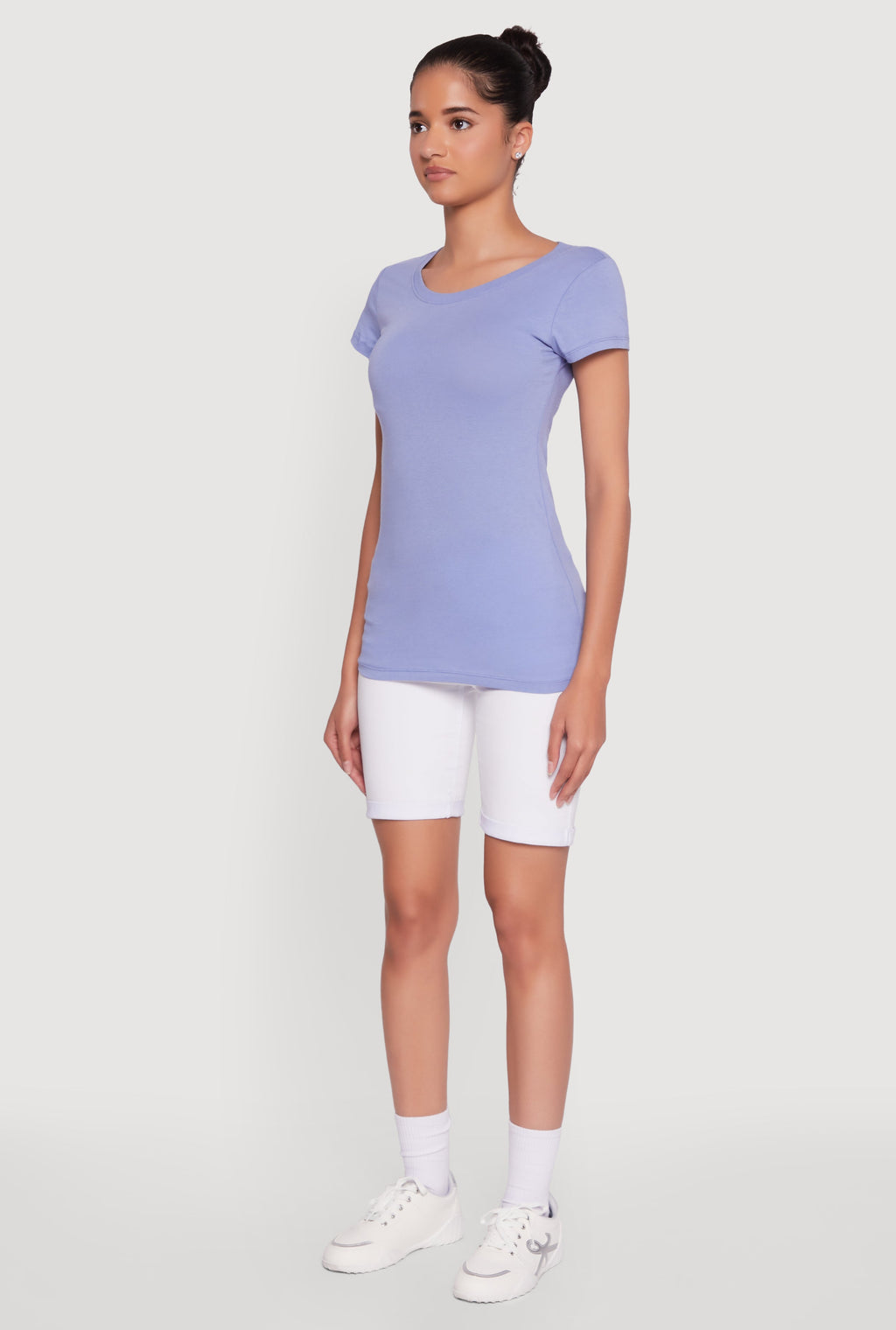 Short Sleeve Scoop Neck Tee