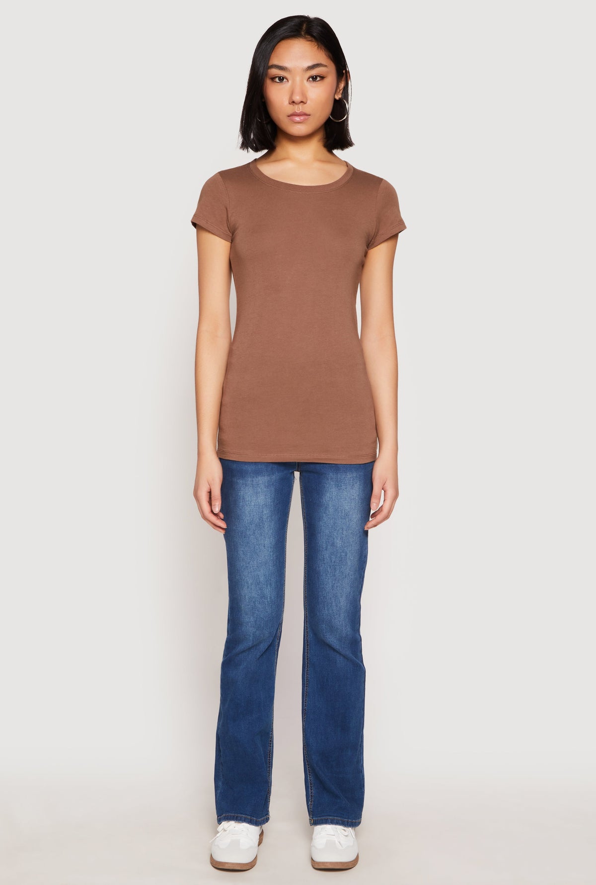 Basic Scoop Neck Tee