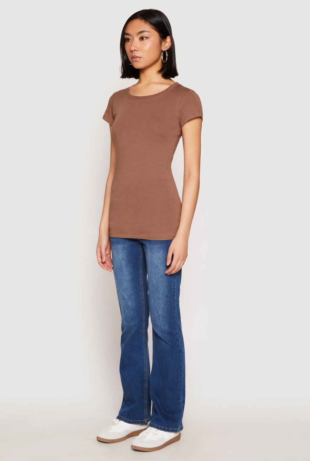 Basic Scoop Neck Tee