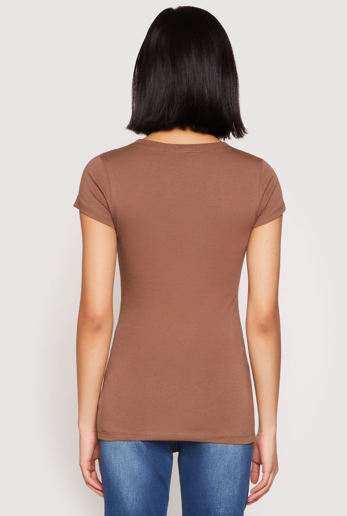 Basic Scoop Neck Tee