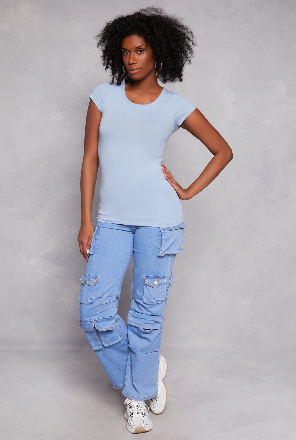 Basic Scoop Neck Tee