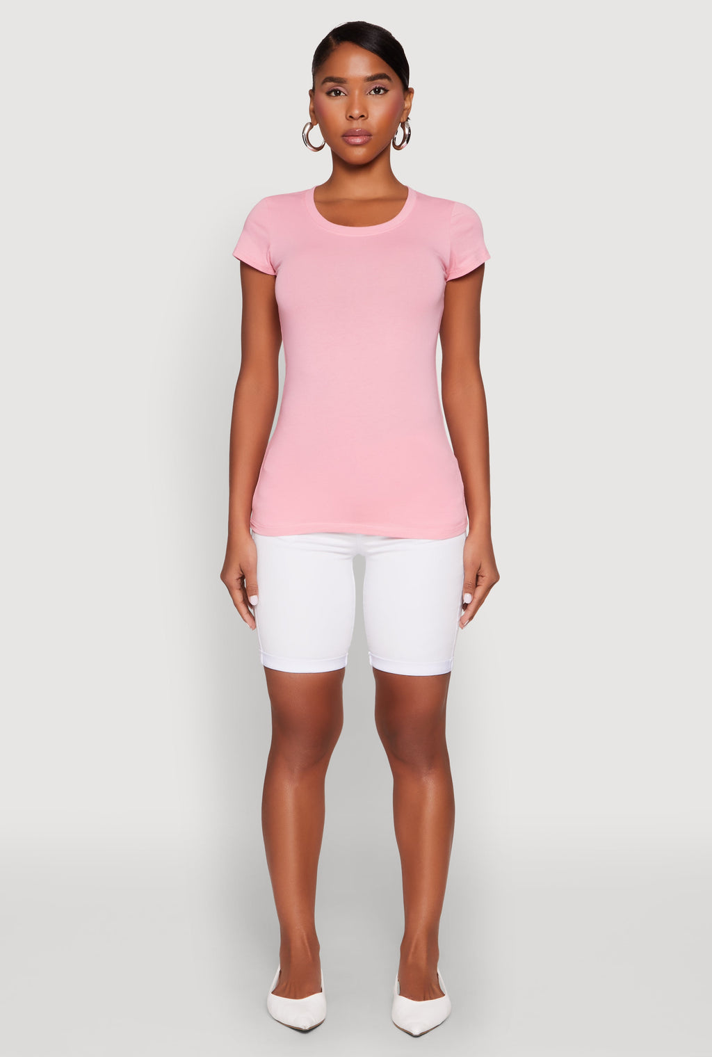 Basic Scoop Neck Tee