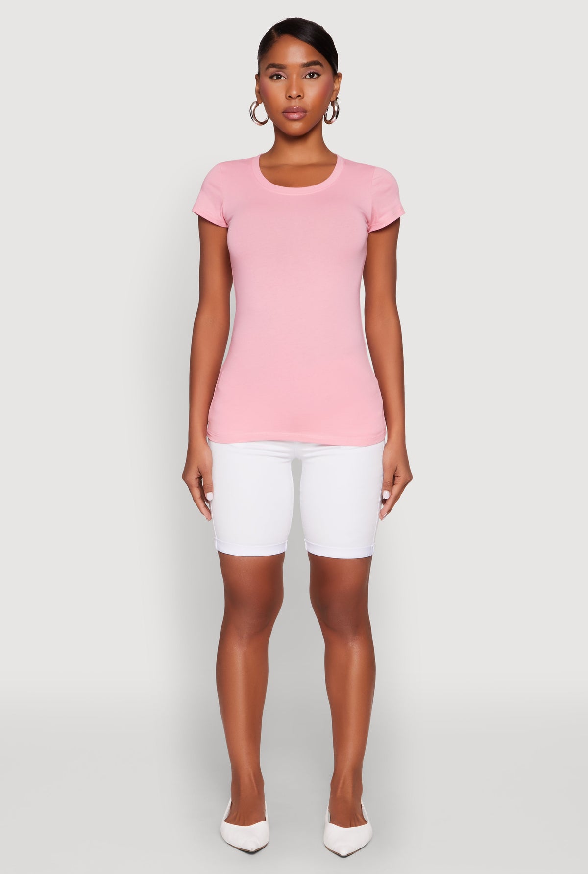 Basic Scoop Neck Tee