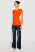 Basic Scoop Neck Tee