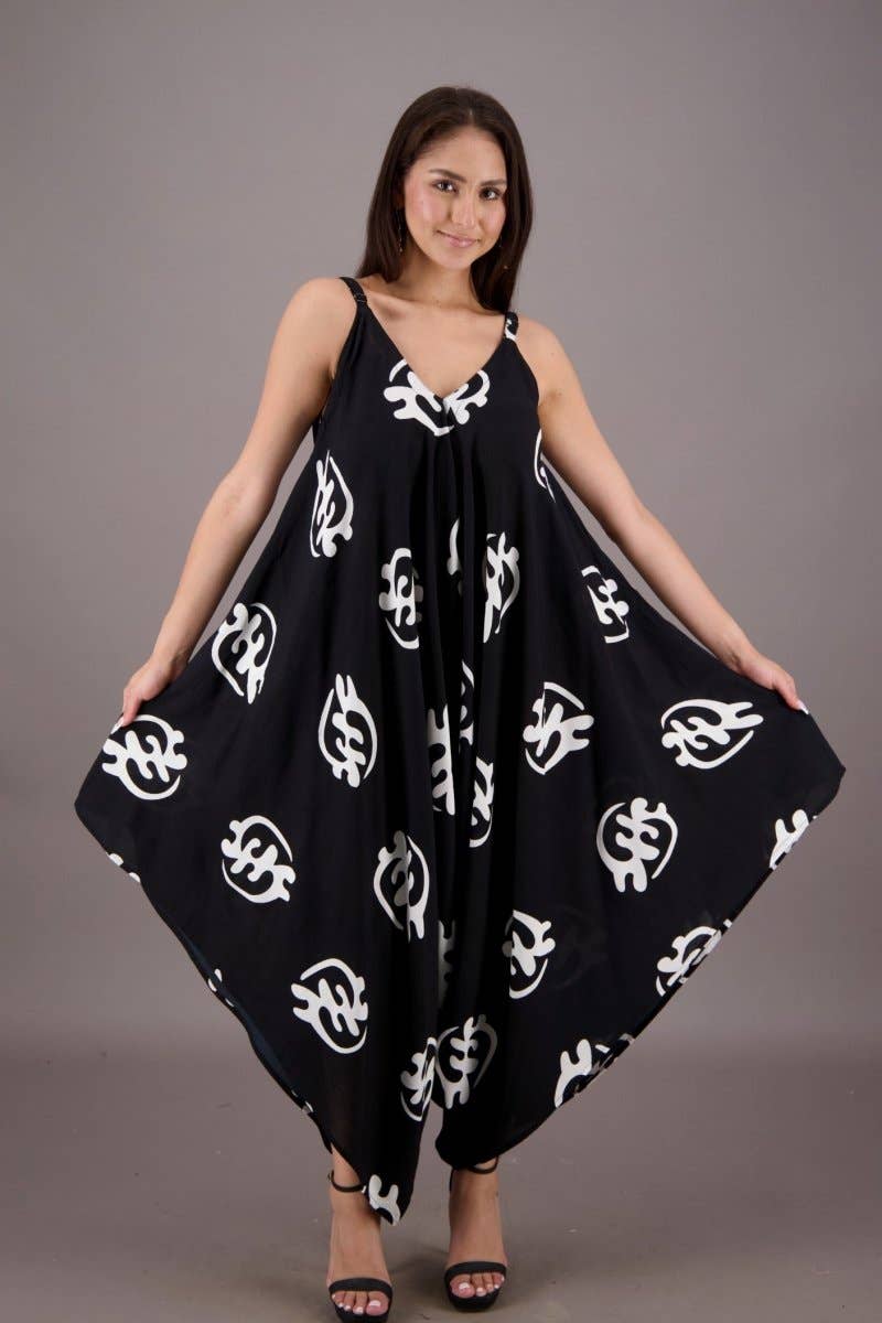 Adinkra Print Jumper JP-24432 Deal