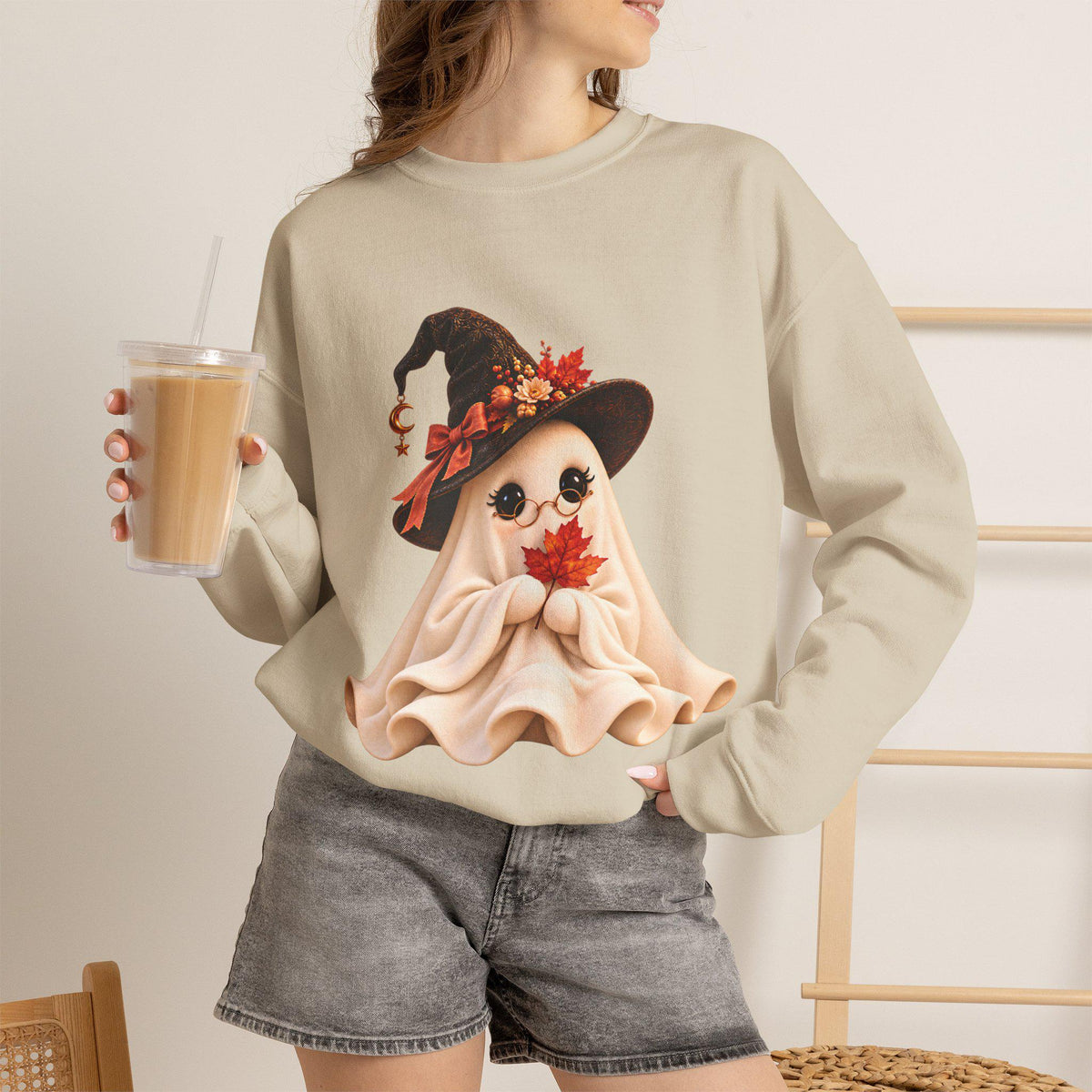 Autumn Witch Hat Shirt OEKO-TEX certified dyes and ethically grown US cotton