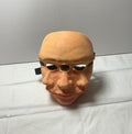 Backrooms inspired mask with buckram mesh over two eye holes for visibility