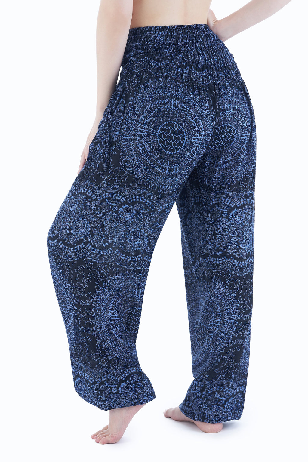 Handmade hippie harem pants with two large pockets