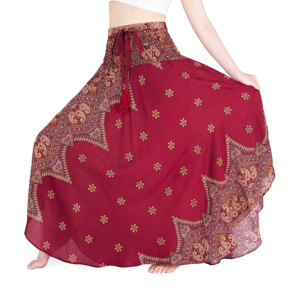 Women's hippie skirt in bohemian style perfect for Halloween costume ideas