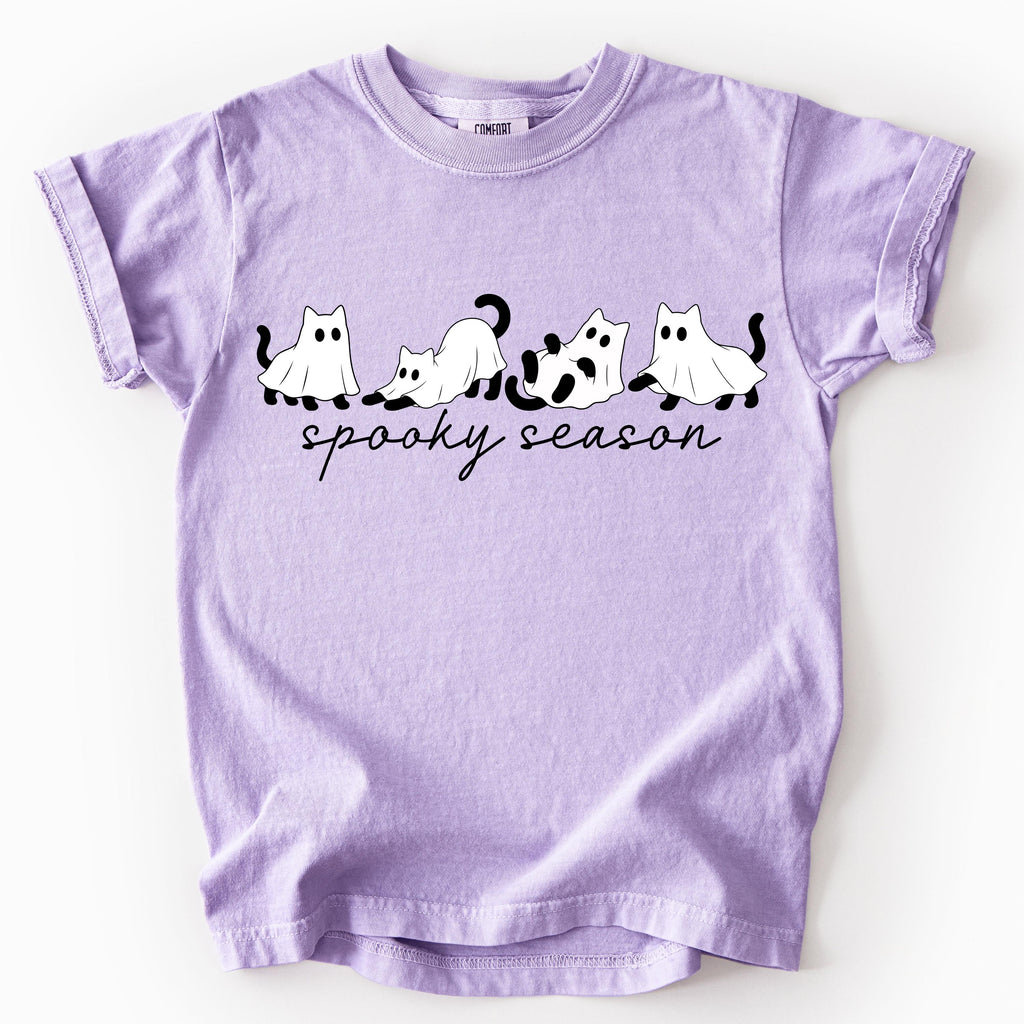 Spooky season pumpkin ghost shirt for men and women