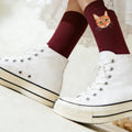 How to order custom embroidered pet socks with pet picture