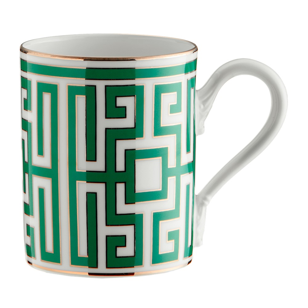 Labirinto Mug, 40cl, Smeraldo
