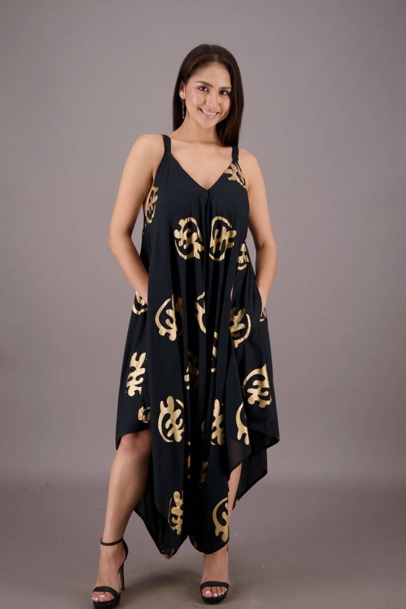 Adinkra Print Jumper JP-24432 Deal