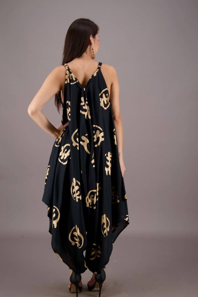 Adinkra Print Jumper JP-24432 Deal
