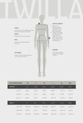 Care label instructions for wool trousers