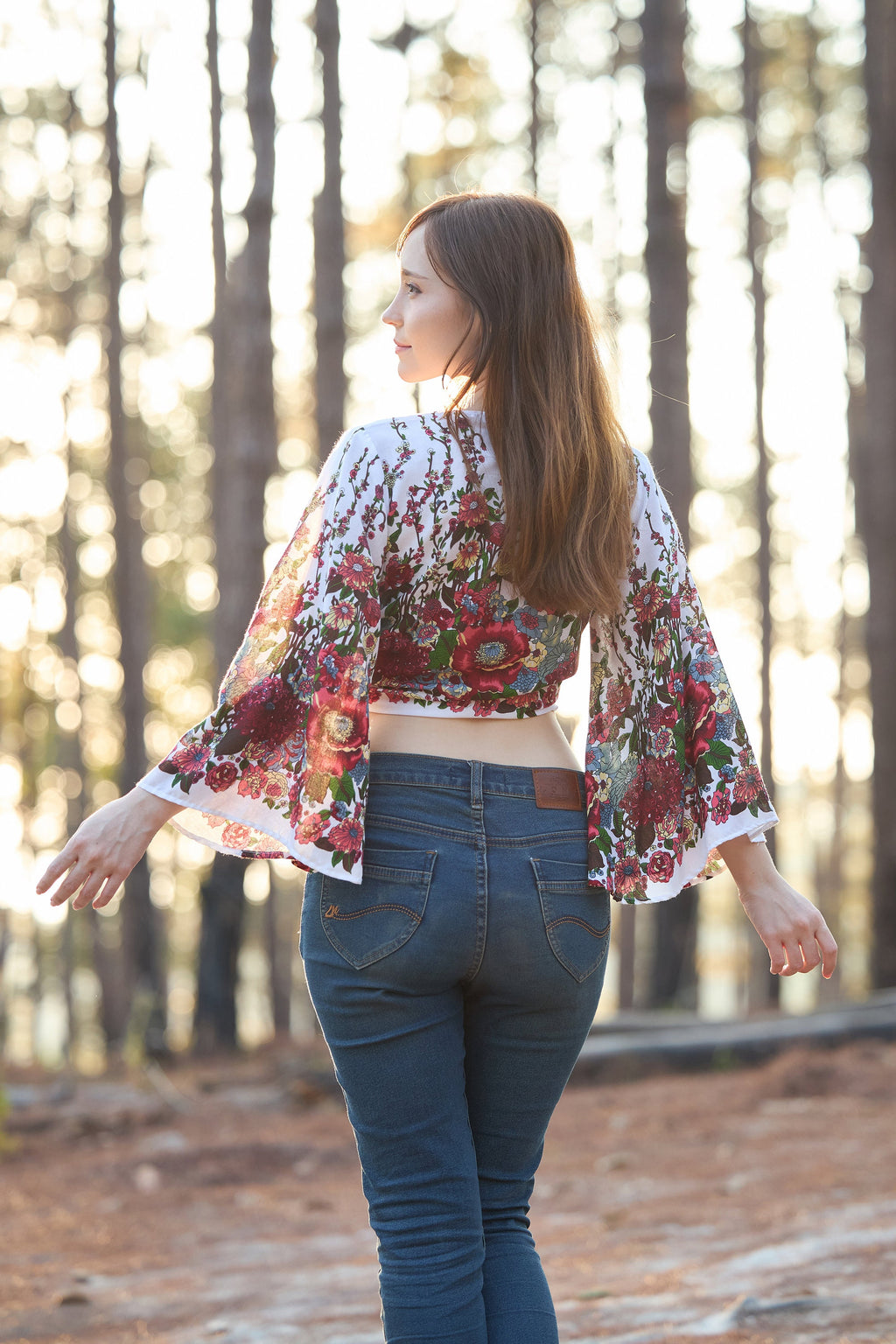 Handmade boho wrap top for women, perfect for summer and hot weather