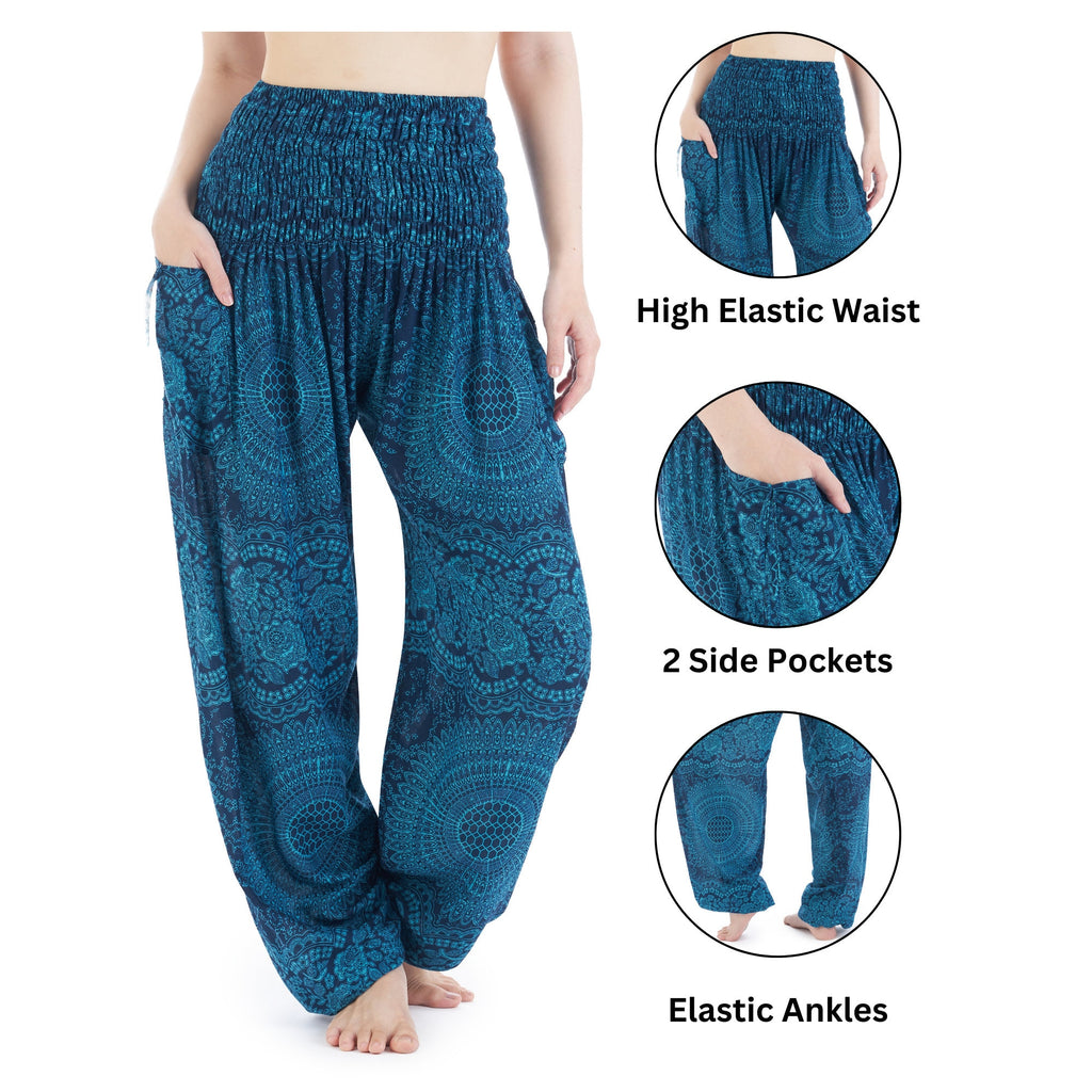 Handmade rayon harem pants for women plus size
