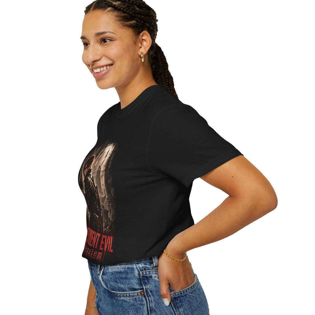 Survival horror streetwear Leon Kennedy graphic top