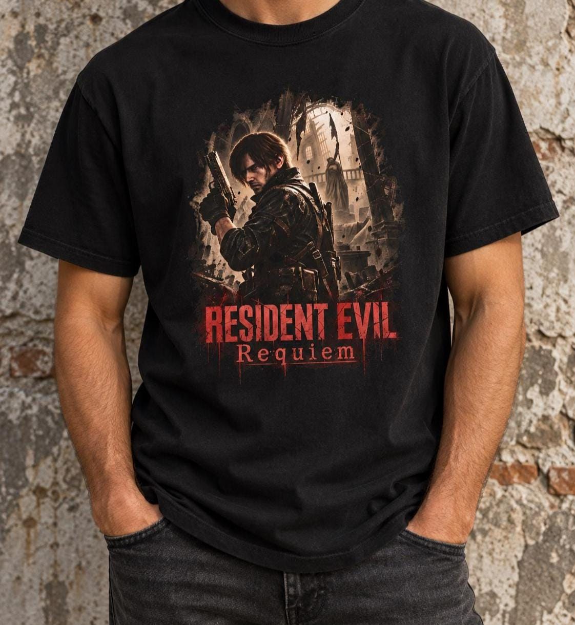 Comfort Colors 1717 garment-dyed Leon Kennedy t-shirt