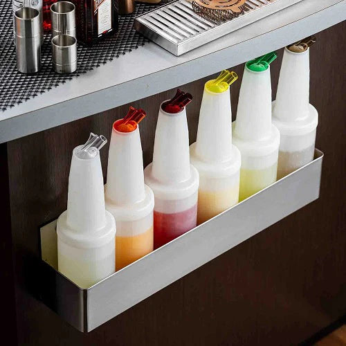 Tablecraft 8032A Pourmaster Dispenser, Assorted, 1 qt., Case of 12
