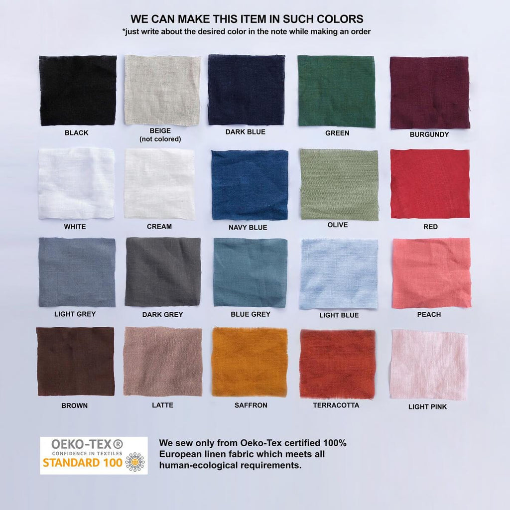 European linen joggers for men, Oeko-Tex certified and breathable