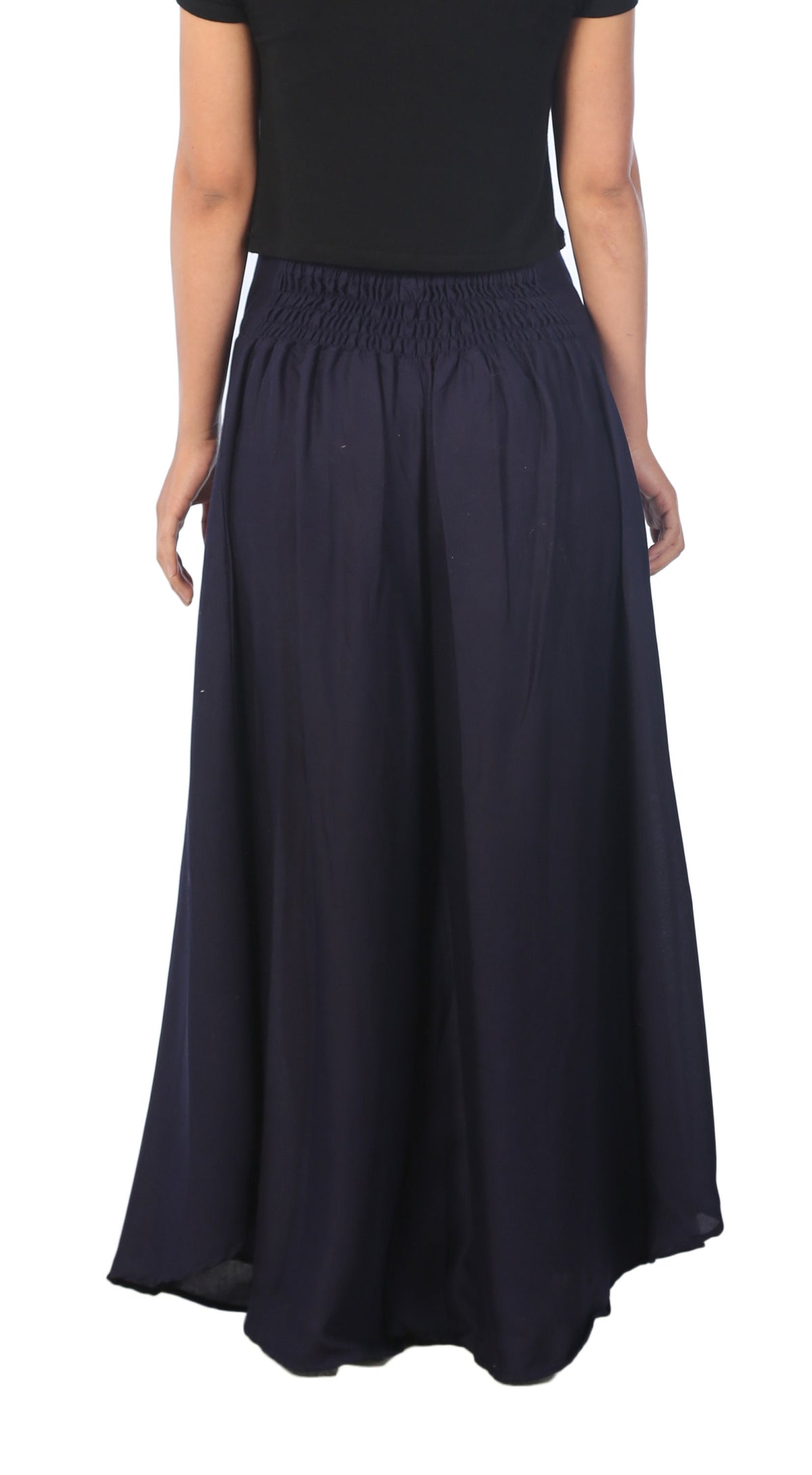 Comfy high waist palazzo pants for travel and relaxation plus size