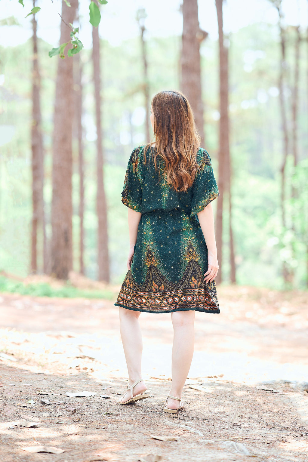 Plus size women's bohemian tunic top perfect for beach vacation or pool party
