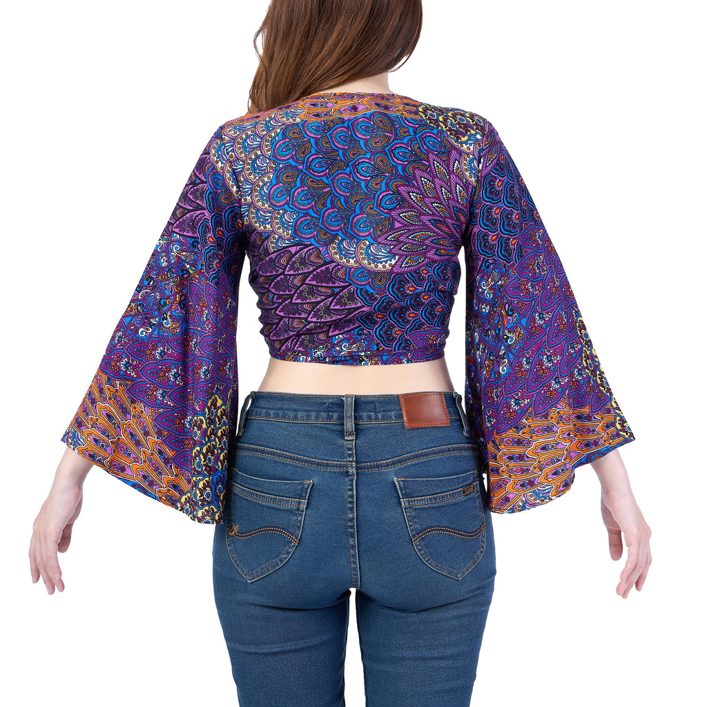Purple fairy costume top for adult Halloween and Ren Faire