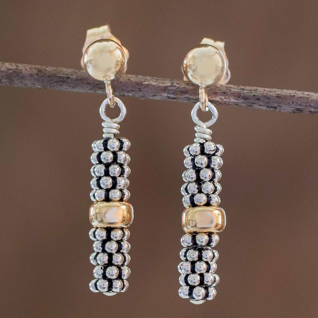 Sterling Silver and Gold Filled Earrings - Dorado