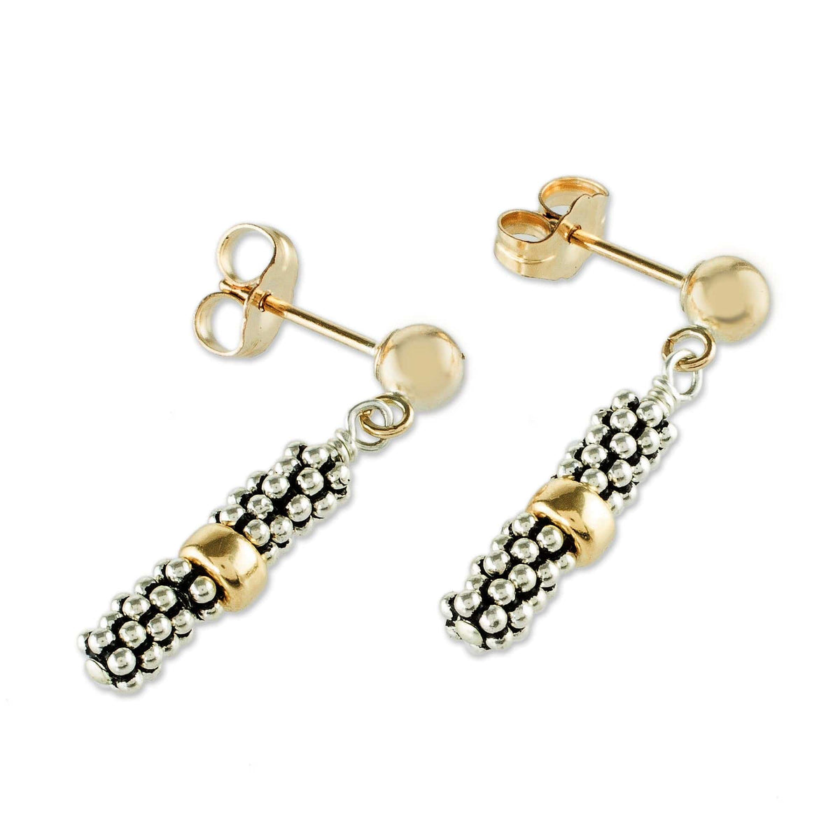 Sterling Silver and Gold Filled Earrings - Dorado
