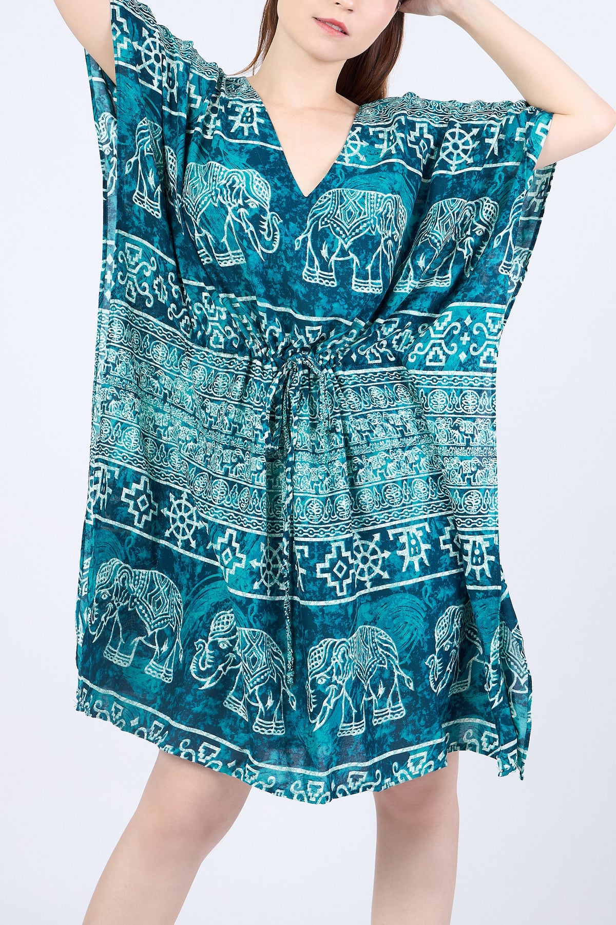 Burning Man dress for women, versatile as tunic top or hippie dress