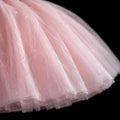 Made to order girls ball gown with brocade bodice and tulle skirt
