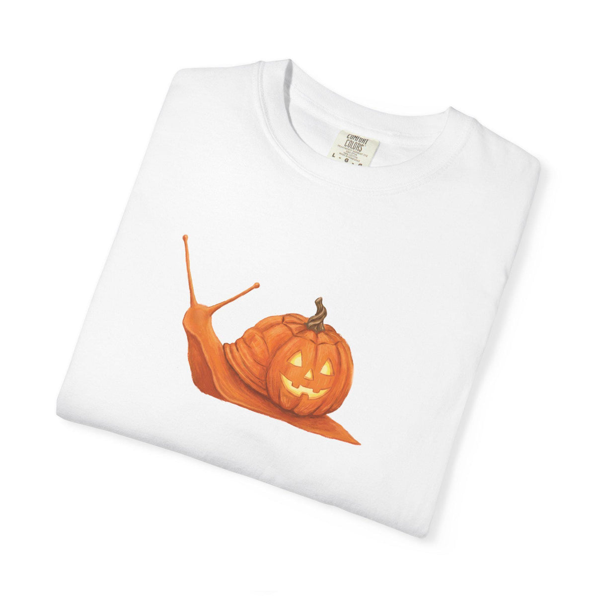 Cute pumpkin snail shirt for autumn gatherings