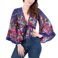 Handmade bohemian wrap top perfect for summer festivals